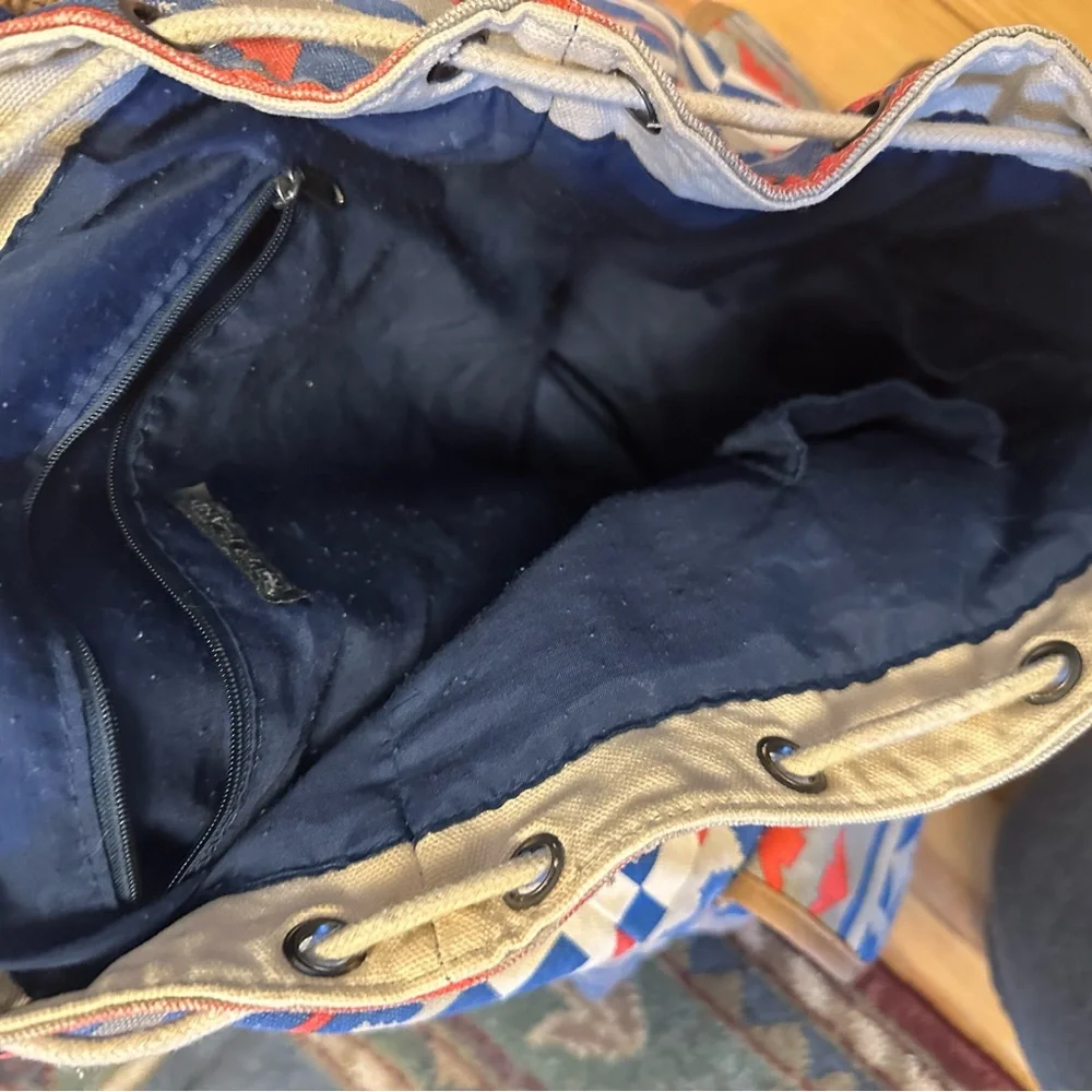 Colorful Patterned Backpack - Picture 4 of 5